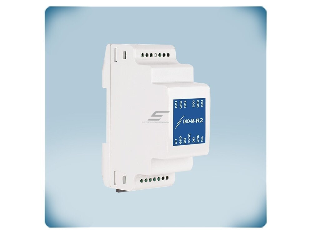 Skaitmeninių įėjimų/išėjimų modulis | Modbus RTU | 4DI + 2 relės 2A | 24VDC PoM | DIN bėgelis | IP30 | Sentera Controls | DIO-M-R2 2 Skaitmeninių įėjimų/išėjimų modulis | Modbus RTU | 4DI + 2 relės 2A | 24VDC PoM | DIN bėgelis | IP30 | Sentera Controls | DIO-M-R2 2