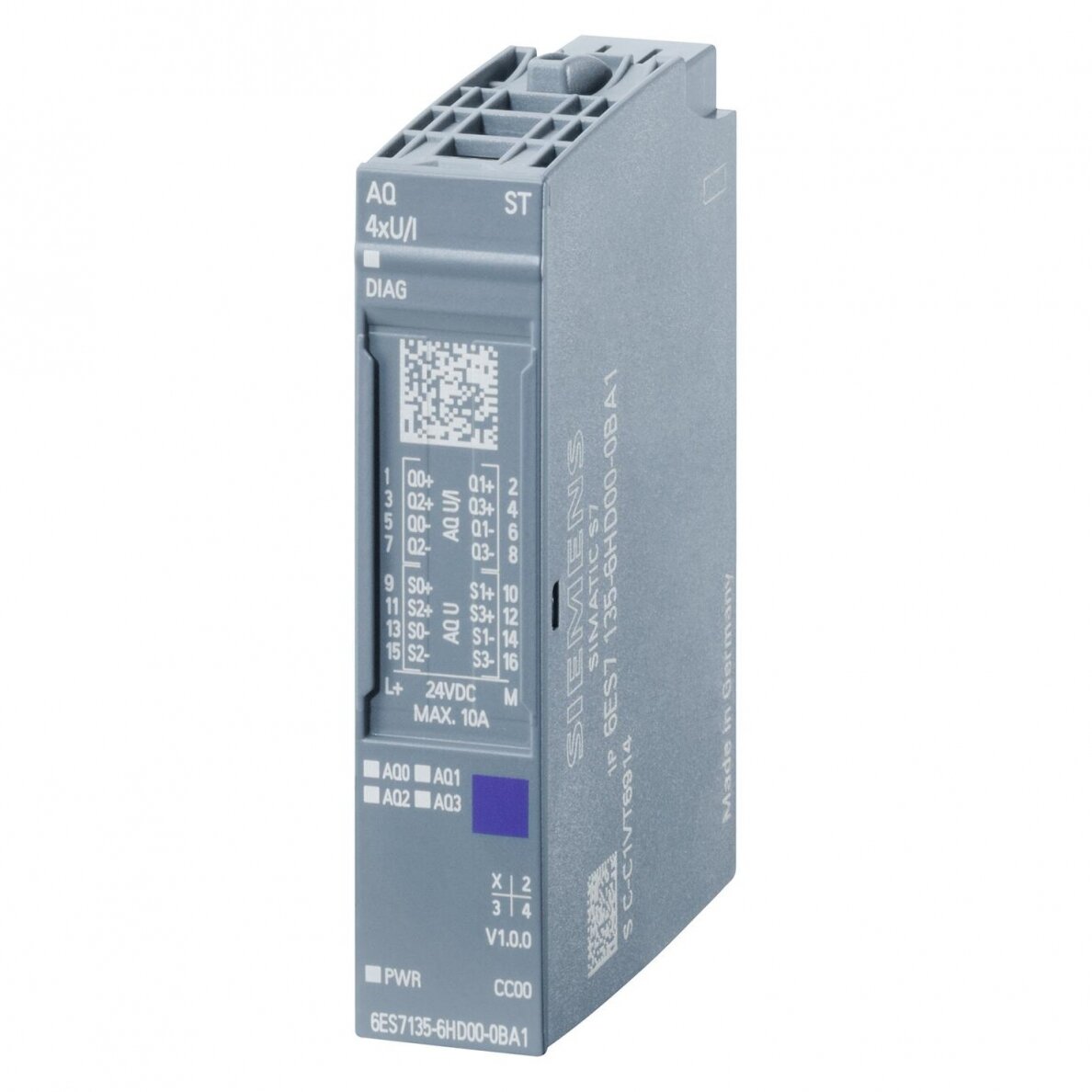 Moduł wyjść analogowych | 4 wyjścia | 24VDC | 6ES7135-6HD00-0BA1 Siemens 1 Moduł wyjść analogowych | 4 wyjścia | 24VDC | 6ES7135-6HD00-0BA1 Siemens 1