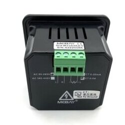 Digitālais | Daudzfunkcionālais elektroenerģijas tīkla analizators | 5A | 85-440VAC | IP54 2