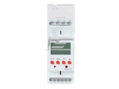 Modulinė | skaitmeninė įtampos kontrolės relė | 3F | 8A | 130V-650V | DIN | IP40 Modulinė | skaitmeninė įtampos kontrolės relė | 3F | 8A | 130V-650V | DIN | IP40