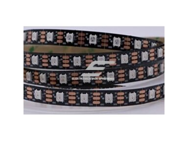 Nehermetiška LED juosta | 14,4W | 5V | RGB | IP20 | 60LED/m | skaitmeninė | 02449 Nehermetiška LED juosta | 14,4W | 5V | RGB | IP20 | 60LED/m | skaitmeninė | 02449