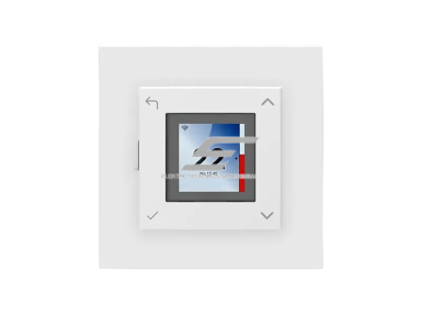 Išmanus skaitmeninis grindų šildymo termostatas | temperatūros reguliatorius su jutikliu | 16A | 230VAC | +5...+35°C | IP21 | baltas | Wi-Fi | ADAX | AFWT 3 WHITE