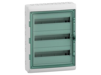 Elektros paskirstymo | modulinis skydelis | dėžė | skydas | 54 modulių (3x18) | 610x448x160mm | skaidrios durelės | hermetinis | virštinkinis | plastikinis | IP65 | Schneider Electric | Kaedra | 13986 Elektros paskirstymo | modulinis skydelis | dėžė | skydas | 54 modulių (3x18) | 610x448x160mm | skaidrios durelės | hermetinis | virštinkinis | plastikinis | IP65 | Schneider Electric | Kaedra | 13986