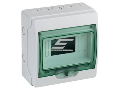 Elektros paskirstymo | modulinis skydelis | dėžė | skydas | 8 modulių | 200x195x112mm | skaidrios durelės | hermetinis | virštinkinis | plastikinis | IP65 | Schneider Electric | Kaedra | 13978 Elektros paskirstymo | modulinis skydelis | dėžė | skydas | 8 modulių | 200x195x112mm | skaidrios durelės | hermetinis | virštinkinis | plastikinis | IP65 | Schneider Electric | Kaedra | 13978