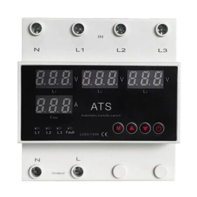 Digital Voltage Control | Protection Relay | 3P | 63A | 230V Digital Voltage Control | Protection Relay | 3P | 63A | 230V