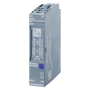 Analogais izejas modulis | 4 izejas | 24VDC | 6ES7135-6HD00-0BA1 Siemens Analogais izejas modulis | 4 izejas | 24VDC | 6ES7135-6HD00-0BA1 Siemens