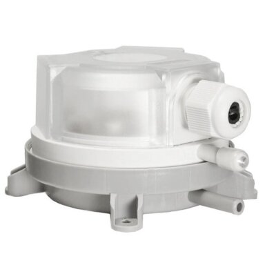Differential pressure relay 500-4500Pa | 1.5A (0.4A) | 250V | IP54 Differential pressure relay 500-4500Pa | 1.5A (0.4A) | 250V | IP54