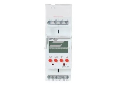 Modulinė | skaitmeninė įtampos kontrolės relė | 3F | 8A | 130V-650V | DIN | IP40 1 Modulinė | skaitmeninė įtampos kontrolės relė | 3F | 8A | 130V-650V | DIN | IP40 1