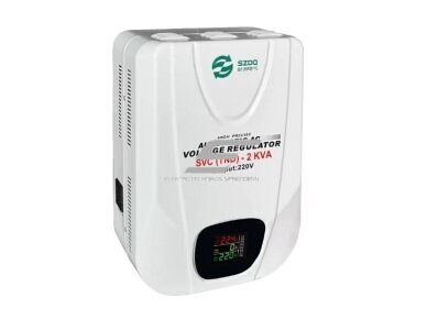 Skaitmeninis | automatinis įtampos stabilizatorius elektros tinklui | 1F | 2kVA | 160-260VAC | 230V Skaitmeninis | automatinis įtampos stabilizatorius elektros tinklui | 1F | 2kVA | 160-260VAC | 230V