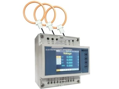 Modulinis | skaitmeninis elektros tinklo analizatorius su srovės transformatoriais CT | 3F | 230V | DIN | Modbus RS485 Modulinis | skaitmeninis elektros tinklo analizatorius su srovės transformatoriais CT | 3F | 230V | DIN | Modbus RS485