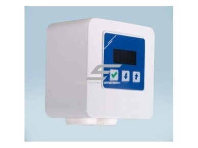 Potenciometras | skaitmeninis ventiliatoriaus greičio reguliatorius | 1,5A | 110-240VAC | virštinkinis/potinkinis | baltas | IP54/IP44 | Sentera Controls | RDCZ9-15-WH 2