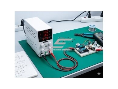 Laboratorinis maitinimo šaltinis | reguliuojamas | 0-30V | 0-10A | 300W | DC maitinimo blokas | apsauga nuo trumpojo jungimo | elektronikos testavimui ir remontui 3 Laboratorinis maitinimo šaltinis | reguliuojamas | 0-30V | 0-10A | 300W | DC maitinimo blokas | apsauga nuo trumpojo jungimo | elektronikos testavimui ir remontui 3
