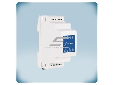 Skaitmeninių įėjimų/išėjimų modulis | Modbus RTU | 4DI + 4DO 5VDC | 24VDC PoM | DIN bėgelis | IP30 | Sentera Controls | DIO-M-D4 2 Skaitmeninių įėjimų/išėjimų modulis | Modbus RTU | 4DI + 4DO 5VDC | 24VDC PoM | DIN bėgelis | IP30 | Sentera Controls | DIO-M-D4 2