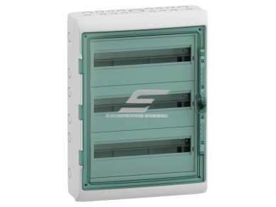 Elektros paskirstymo | modulinis skydelis | dėžė | skydas | 54 modulių (3x18) | 610x448x160mm | skaidrios durelės | hermetinis | virštinkinis | plastikinis | IP65 | Schneider Electric | Kaedra | 13986 Elektros paskirstymo | modulinis skydelis | dėžė | skydas | 54 modulių (3x18) | 610x448x160mm | skaidrios durelės | hermetinis | virštinkinis | plastikinis | IP65 | Schneider Electric | Kaedra | 13986
