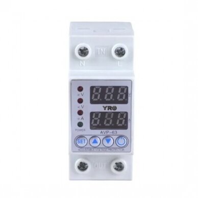 Cyfrowa kontrola napięcia | przekaźnik ochronny | 63A | 230V 1 Cyfrowa kontrola napięcia | przekaźnik ochronny | 63A | 230V 1