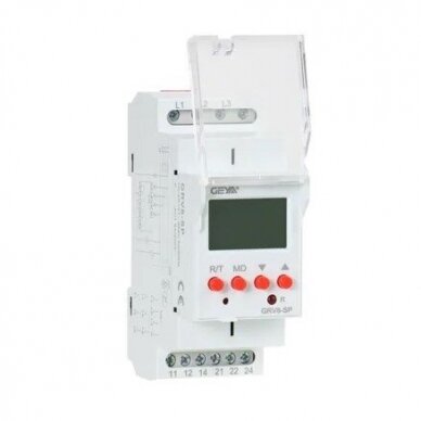 Digitālais sprieguma kontroles relejs | 3F | 8A | 130V-650V | IP40 Digitālais sprieguma kontroles relejs | 3F | 8A | 130V-650V | IP40