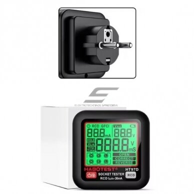 Digital Electrical Socket Tester | 30-260VAC