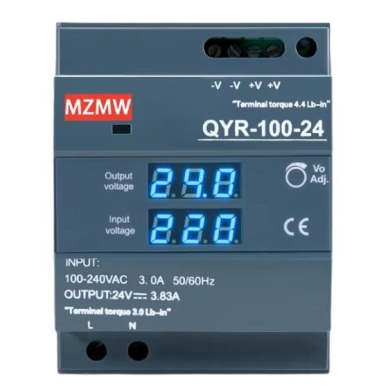 Cyfrowy zasilacz impulsowy 12V | 8,3A | 100W | montaż na szynę DIN Cyfrowy zasilacz impulsowy 12V | 8,3A | 100W | montaż na szynę DIN