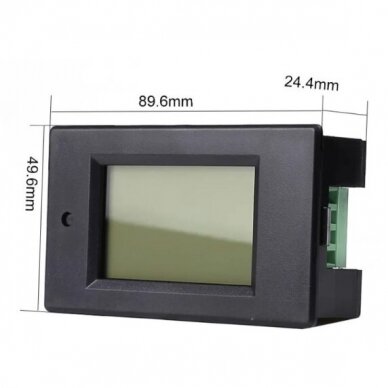 Digital AC electrical power | voltage | current meter | 10A | 80-260VAC 3