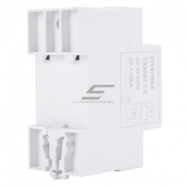 Modulaarne | digitaalne elektrienergia voltmeeter | ampermeeter | 2P | 50–500VAC | 1–63A | DIN 1 Modulaarne | digitaalne elektrienergia voltmeeter | ampermeeter | 2P | 50–500VAC | 1–63A | DIN 1