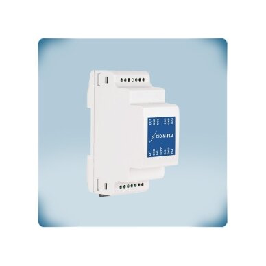 Digital input/output module | Modbus RTU | 4DI + 2 relays 2A | 24VDC PoM | DIN rail | IP30 | Sentera Controls | DIO-M-R2 2 Digital input/output module | Modbus RTU | 4DI + 2 relays 2A | 24VDC PoM | DIN rail | IP30 | Sentera Controls | DIO-M-R2 2