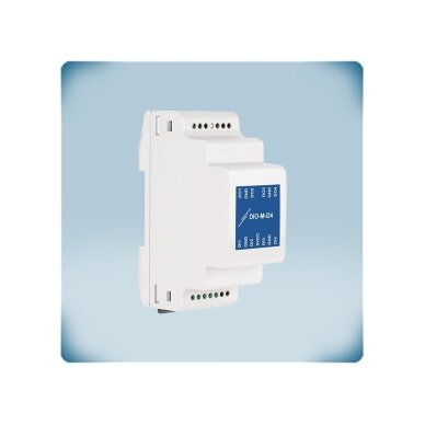 Digital input/output module | Modbus RTU | 4DI + 4DO 5VDC | 24VDC PoM | DIN rail | IP30 | Sentera Controls | DIO-M-D4 2 Digital input/output module | Modbus RTU | 4DI + 4DO 5VDC | 24VDC PoM | DIN rail | IP30 | Sentera Controls | DIO-M-D4 2