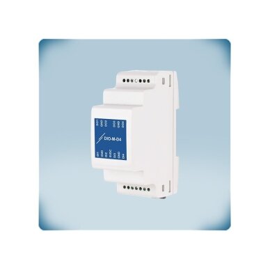 Digital input/output module | Modbus RTU | 4DI + 4DO 5VDC | 24VDC PoM | DIN rail | IP30 | Sentera Controls | DIO-M-D4 Digital input/output module | Modbus RTU | 4DI + 4DO 5VDC | 24VDC PoM | DIN rail | IP30 | Sentera Controls | DIO-M-D4
