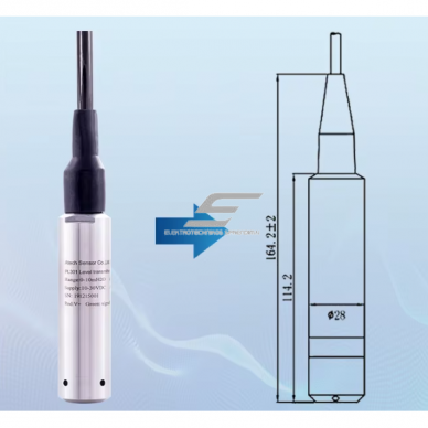 Inteligentny czujnik poziomu wody | z LoRaWAN / 4G / WiFi | 0–3 m (do 500 m) | IP68 | 4–20 mA / RS485 | stal nierdzewna 2 Inteligentny czujnik poziomu wody | z LoRaWAN / 4G / WiFi | 0–3 m (do 500 m) | IP68 | 4–20 mA / RS485 | stal nierdzewna 2