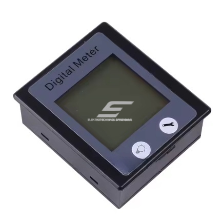 Digitālais maiņstrāvas voltmetrs | ampermetrs | 1F | 80-260VAC | 100A 1