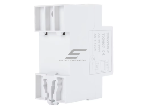 Modulinis | skaitmeninis elektros energijos voltmetras | ampermetras | 2P | 50-500VAC | 1-63A | DIN 1 Modulinis | skaitmeninis elektros energijos voltmetras | ampermetras | 2P | 50-500VAC | 1-63A | DIN 1
