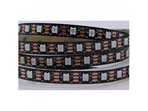 Nehermetiška LED juosta | 14,4W | 5V | RGB | IP20 | 60LED/m | skaitmeninė | 02449 Nehermetiška LED juosta | 14,4W | 5V | RGB | IP20 | 60LED/m | skaitmeninė | 02449