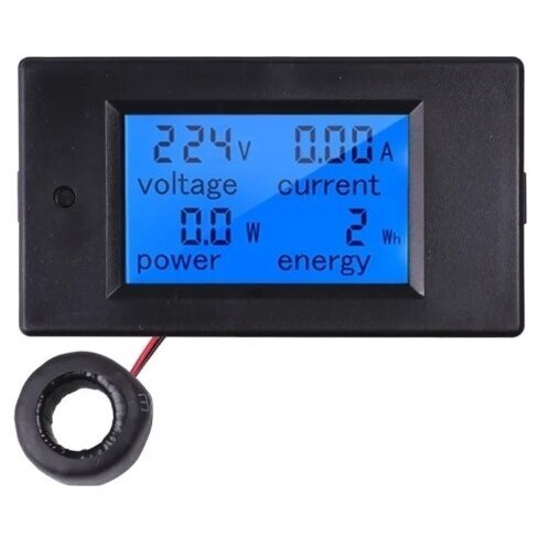 Digital AC electrical power | voltage | current meter | 10A | 80-260VAC Digital AC electrical power | voltage | current meter | 10A | 80-260VAC
