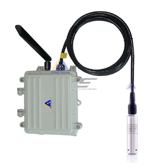 Inteligentny czujnik poziomu wody | z LoRaWAN / 4G / WiFi | 0–3 m (do 500 m) | IP68 | 4–20 mA / RS485 | stal nierdzewna