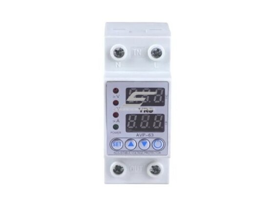 Modulinė | skaitmeninė įtampos kontrolės | apsaugos relė | 63A | 230V | DIN 1 Modulinė | skaitmeninė įtampos kontrolės | apsaugos relė | 63A | 230V | DIN 1