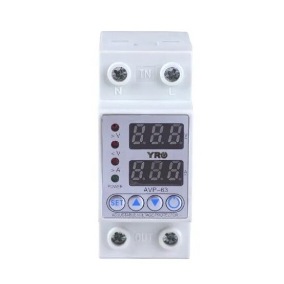 Cyfrowa kontrola napięcia | przekaźnik ochronny | 63A | 230V 1 Cyfrowa kontrola napięcia | przekaźnik ochronny | 63A | 230V 1