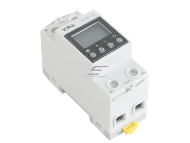 Modulinė | išmani | skaitmeninė įtampos ir srovės kontrolės relė | 1-63A | 230V | DIN | Wi-Fi Tuya 1