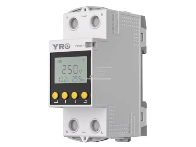 Modulinė | išmani | skaitmeninė įtampos ir srovės kontrolės relė | 1-63A | 230V | DIN | Wi-Fi Tuya Modulinė | išmani | skaitmeninė įtampos ir srovės kontrolės relė | 1-63A | 230V | DIN | Wi-Fi Tuya
