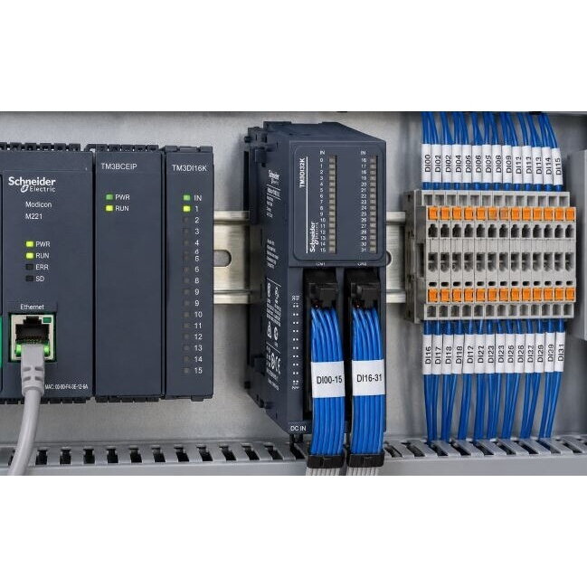 Digitaalsisendite laiendusmoodul | 32 sisendit | 24VDC | HE10 | Modicon TM3 | TM3DI32K | Schneider Electric 5 Digitaalsisendite laiendusmoodul | 32 sisendit | 24VDC | HE10 | Modicon TM3 | TM3DI32K | Schneider Electric 5