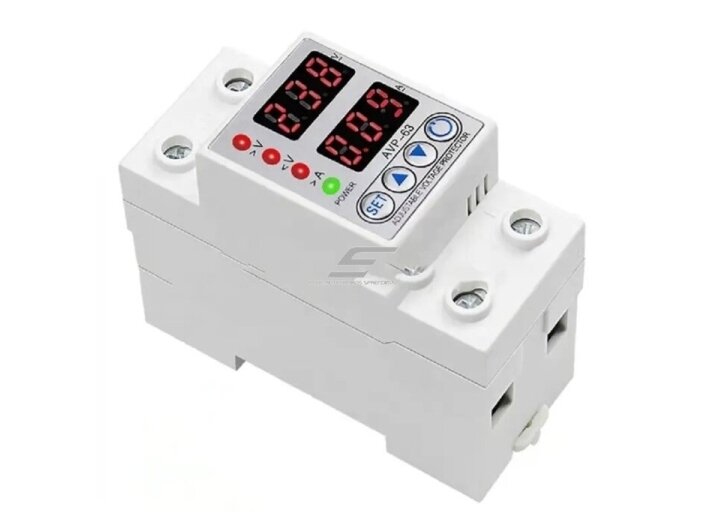 Modulinė skaitmeninė įtampos kontrolės | apsaugos relė | 1-63A | 230VAC | DIN 1 Modulinė skaitmeninė įtampos kontrolės | apsaugos relė | 1-63A | 230VAC | DIN 1