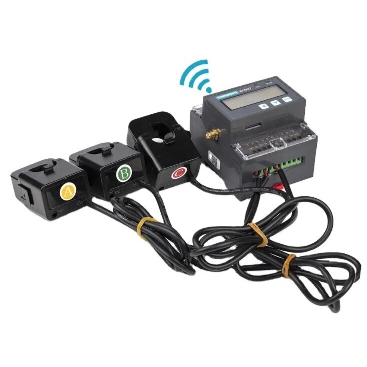Nutikas | Digitaalne | Elektrienergia arvesti voolutrafodega CT 100A | 3 faasi | 230V | Wi-Fi Nutikas | Digitaalne | Elektrienergia arvesti voolutrafodega CT 100A | 3 faasi | 230V | Wi-Fi