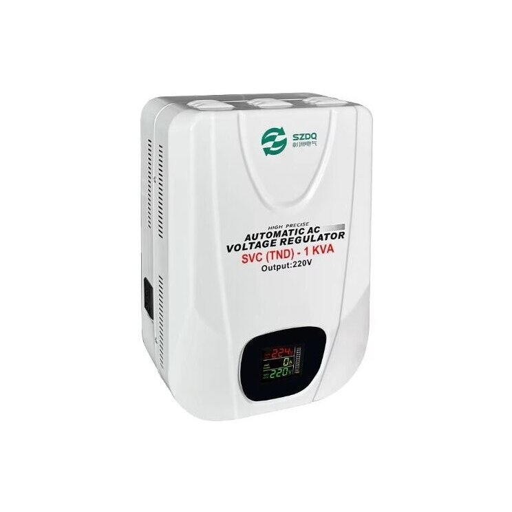 Digital | Automatic Voltage Stabilizer for Electrical Network | 1P | 1kVA | 160-260VAC | 230V Digital | Automatic Voltage Stabilizer for Electrical Network | 1P | 1kVA | 160-260VAC | 230V