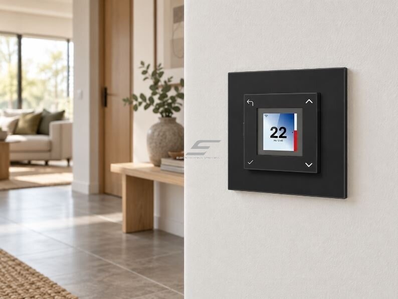 Išmanus skaitmeninis grindų šildymo termostatas | temperatūros reguliatorius su jutikliu | 16A | 230VAC | +5...+35°C | IP21 | juodas | Wi-Fi | ADAX | AFWT 3 BLACK 2 Išmanus skaitmeninis grindų šildymo termostatas | temperatūros reguliatorius su jutikliu | 16A | 230VAC | +5...+35°C | IP21 | juodas | Wi-Fi | ADAX | AFWT 3 BLACK 2