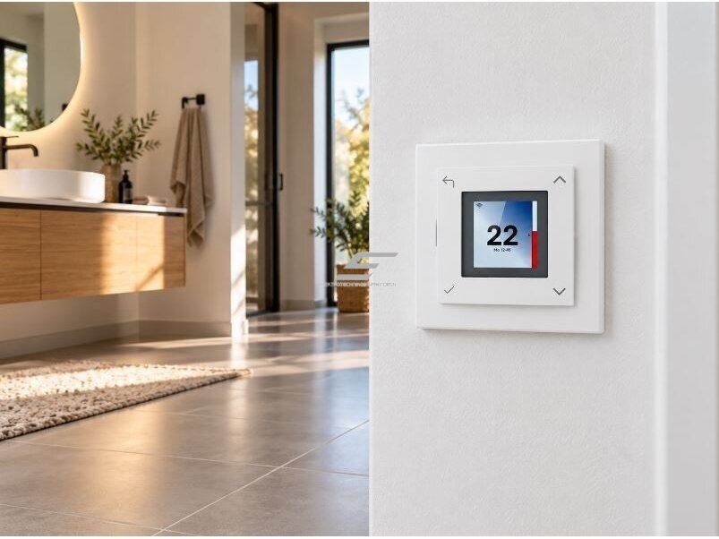 Išmanus skaitmeninis grindų šildymo termostatas | temperatūros reguliatorius su jutikliu | 16A | 230VAC | +5...+35°C | IP21 | baltas | Wi-Fi | ADAX | AFWT 3 WHITE 2 Išmanus skaitmeninis grindų šildymo termostatas | temperatūros reguliatorius su jutikliu | 16A | 230VAC | +5...+35°C | IP21 | baltas | Wi-Fi | ADAX | AFWT 3 WHITE 2