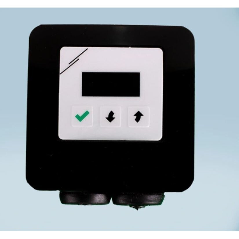 Digitaalne ventilaatori kiiruseregulaator LED-ekraaniga | Modbus RTU | 1,5A | 110-230VAC | süvistatav / pinnapealne | IP44/IP54 | must | Sentera Controls | RDCZ9-15-BK 1