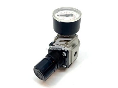 Oro srauto reguliatorius su oro slėgio matuokliu | 3~30psi | AR20K-N01-1Z SMC 1
