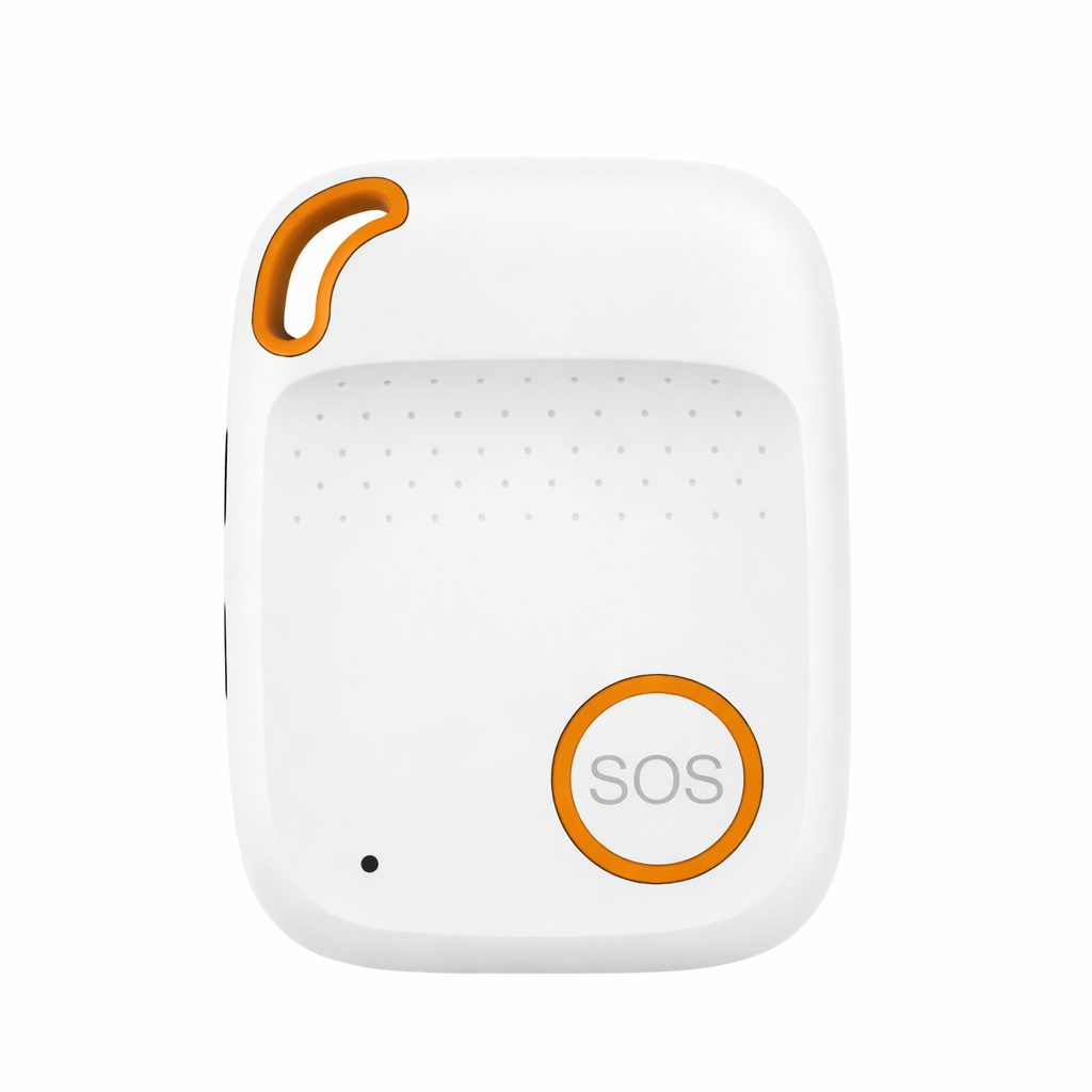 SOS isiklik turvanupp | kukkumise tuvastusega | 4G LTE + GPS reaalajas jälgimine | valge | IPX7 | EV-04 SOS isiklik turvanupp | kukkumise tuvastusega | 4G LTE + GPS reaalajas jälgimine | valge | IPX7 | EV-04