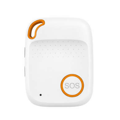 SOS isiklik turvanupp | kukkumise tuvastusega | 4G LTE + GPS reaalajas jälgimine | valge | IPX7 | EV-04