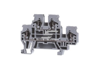 Spyruoklinė rinklė | 24A | 400V | 0,08-4mm² | AWG 28-12 | ant DIN | pilka | WAGO | 870-501 Spyruoklinė rinklė | 24A | 400V | 0,08-4mm² | AWG 28-12 | ant DIN | pilka | WAGO | 870-501