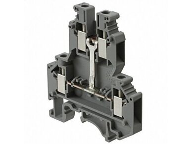 Spyruoklinė rinklė | 500V | 4mm² | ant DIN | pilka | Phoenix contact | UKK5-PV Spyruoklinė rinklė | 500V | 4mm² | ant DIN | pilka | Phoenix contact | UKK5-PV