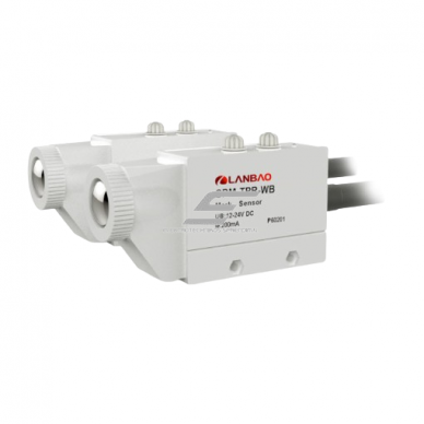 Krāsu marķējuma atpazīšanas sensors | 10mm | 97x45x26mm | 12-24VDC | NO+NC | PNP | 2 m kabelis | PBT | sarkanas/zaļas gaismas stari | IP65 Krāsu marķējuma atpazīšanas sensors | 10mm | 97x45x26mm | 12-24VDC | NO+NC | PNP | 2 m kabelis | PBT | sarkanas/zaļas gaismas stari | IP65